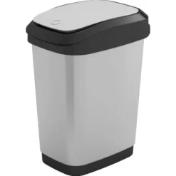 KIS Mülleimer Dual Touch 30 L Grau