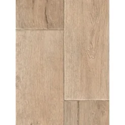 PVC Bodenbelag Ultimate Wood Brunel W31 Beige Meterware 400 Cm Breit