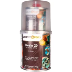 CreativEpoxy Resin 20 A+B 0,85 Kg Transparent -Wenko Astra Geschaft 0403139615460 2742 VP 01