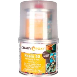 CreativEpoxy Resin 50 A+B 0,5 Kg Transparent -Wenko Astra Geschaft 0403139615462 2742 VP 01