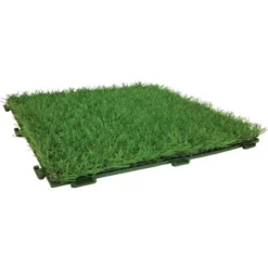 Klick-Fliesen-SetKunstrasen 6er 30 X 30 Cm