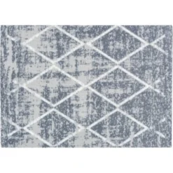 Astra Sauberlaufmatte Miabella 50 Cm X 70 Cm Rauten Grau