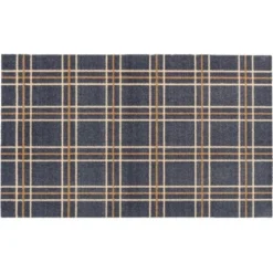 Astra Sauberlaufmatte Miabella 66 Cm X 110 Cm Karos Grau-Beige