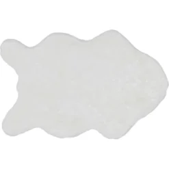 Schöner Wohnen Kunstfell Tender Shape Weiß 60 Cm X 90 Cm