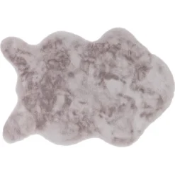 Schöner Wohnen Kunstfell Tender Shape Taupe 60 Cm X 90 Cm