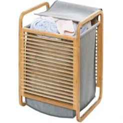 Wenko Wäschetruhe Bahari 43 L Bambus -Wenko Astra Geschaft 10100 sb freisteller de 03