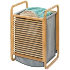 Wenko Wäschetruhe Bahari 43 L Bambus -Wenko Astra Geschaft 10100 sb freisteller de 04