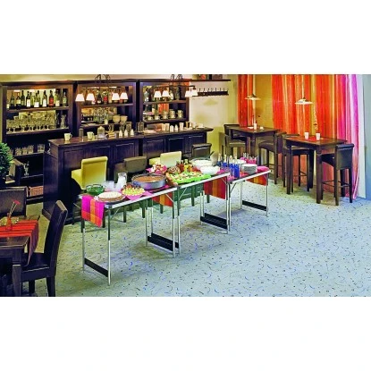 LUX Multifunktionstisch Aluminium 3-teilig 4 LUX Multifunktionstisch Aluminium 3-teilig – Bild 4