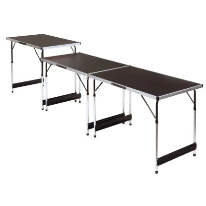 LUX Multifunktionstisch Aluminium 3-teilig 1 LUX Multifunktionstisch Aluminium 3-teilig