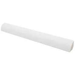 Viertelstab 22 Mm X 22 Mm Weiß Lackiert