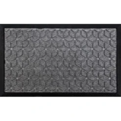 OBI Fußmatte Textur Grau 40 Cm X 60 Cm