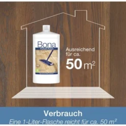 Bona Parkett Polish Matt 1 L 15 Bona Parkett Polish Matt 1 L -Wenko Astra Geschaft 1126119 2277 9