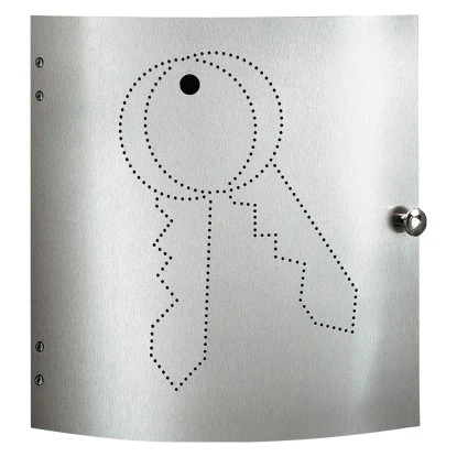 Burg Wächter Edelstahl-Schlüsselbox Como Mit 22 Haken 1 Burg Wächter Edelstahl-Schlüsselbox Como Mit 22 Haken