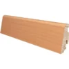 Sockelleiste Buche Versiegelt 58 Mm X 19 Mm X Länge 2200 Mm