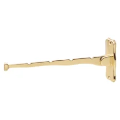 Siro Kleiderlüfter Klapphaken 605 Metall Messing Glänzend -Wenko Astra Geschaft 120668 3567