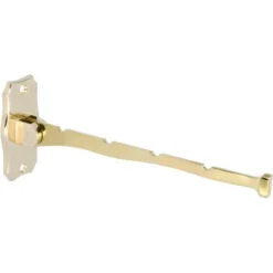 Siro Kleiderlüfter Klapphaken 605 Metall Messing Glänzend -Wenko Astra Geschaft 120668 3567 3