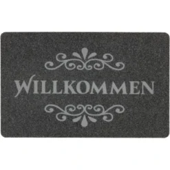 ASTRA-Kollektion Fußmatte Flocky Color Willkommen 50 Cm X 80 Cm
