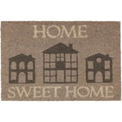 Astra Türmatte Coco Style 40 X 60 Cm Home Sweet Home Grau