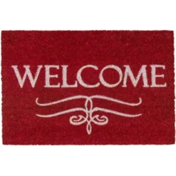 Astra Türmatte Coco Style 40 X 60 Cm Welcome Rot
