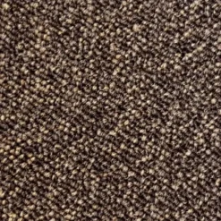 Andiamo Teppichboden Malmö Schlinge Dunkelbraun Meterware Breite: 400 Cm