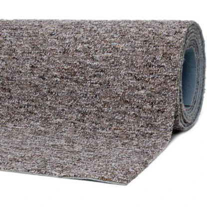 Andiamo Teppichboden Antwerpen Dunkelbeige Meterware Breite: 400 Cm 2 Andiamo Teppichboden Antwerpen Dunkelbeige Meterware Breite: 400 Cm – Bild 2