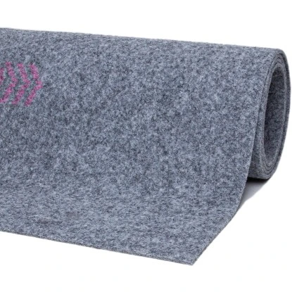 Andiamo Teppichboden Nadelfilz Manchester Hellgrau Meterware Breite: 200 Cm 2 Andiamo Teppichboden Nadelfilz Manchester Hellgrau Meterware Breite: 200 Cm – Bild 2