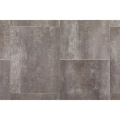 Andiamo PVC Bodenbelag Supreme Fliesenoptik Braun-Grau Meterware Breite: 200 Cm -Wenko Astra Geschaft 134393 3552 m