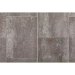 Andiamo PVC Bodenbelag Supreme Fliesenoptik Braun Grau Meterware Breite: 400 Cm -Wenko Astra Geschaft 134401 3552 m