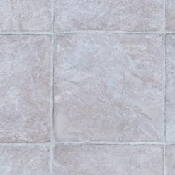 Andiamo PVC Bodenbelag Fasting Fliese Beige Meterware Breite: 400 Cm