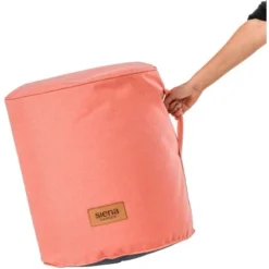 Siena Garden Hocker Flow.U Round Ø 45 Cm X 50 Cm Berry Red -Wenko Astra Geschaft 1346626 1346 P38977 5