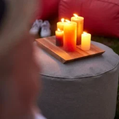 Siena Garden Hocker Flow.U Round Ø 60 Cm X 40 Cm Coffee -Wenko Astra Geschaft 1347046 1346 P40713 14