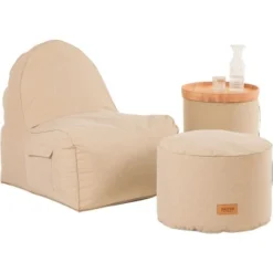 Siena Garden Hocker Flow.U Round Ø 60 Cm X 40 Cm Coffee -Wenko Astra Geschaft 1347046 1346 P40713 9