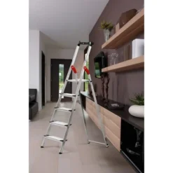 Hailo Alu-Sicherheitsleiter XXL Garden & Home 6-stufig EasyClix -Wenko Astra Geschaft 1481266 picture 3