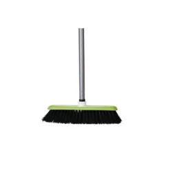 OBI Zimmerbesen Mit Stiel 2-Komponenten Grün-Weiß