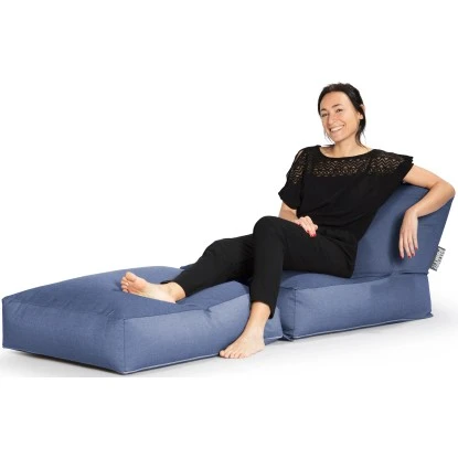 Sitting Point Sitzsack Twist Outside 300 L Blau 2 Sitting Point Sitzsack Twist Outside 300 L Blau – Bild 2