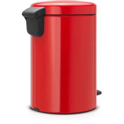 Brabantia Treteimer NewIcon 12 L Rot Mit Geräuschlosem Deckelverschluss 3 Brabantia Treteimer NewIcon 12 L Rot Mit Geräuschlosem Deckelverschluss – Bild 3