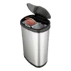 Mülleimer Mit Sensor Und Mülltrennsystem 22 L + 28 L