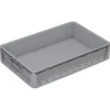 Eurobox-System Box Vollwand 60 X 40 X 12 Cm Grau