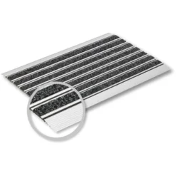 Astra Fußmatte Elegant Mat Ca. 40 Cm X 60 Cm Rips Anthrazit -Wenko Astra Geschaft 2417467 3662 1870015002 2