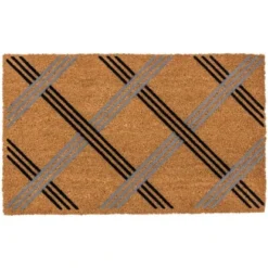 Astra Fußmatte Coco Design 45 Cm X 75 Cm Karo