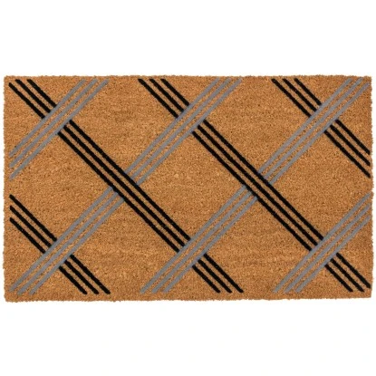 Astra Fußmatte Coco Design 45 Cm X 75 Cm Karo 1 Astra Fußmatte Coco Design 45 Cm X 75 Cm Karo