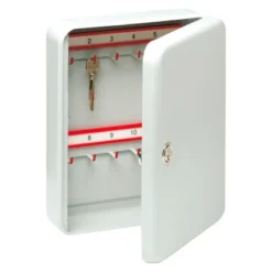 Burg Wächter Schlüsselbox CityLine Mit 24 Haken Lichtgrau