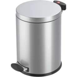 Hailo Tret-Mülleimer Cleanline TX M Silber 11 L