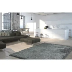 Obsession Hochflor-Teppich Sanzee Graphite 80 Cm X 150 Cm -Wenko Astra Geschaft 2553 4940 sanzee 650grap 2 1