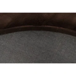 Lalee Teppich Heaven Rund Ø 120 Cm Dunkel Taupe -Wenko Astra Geschaft 257103 4962 CU 04