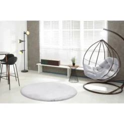 Lalee Teppich Heaven Rund Ø 120 Cm Silber 7 Lalee Teppich Heaven Rund Ø 120 Cm Silber -Wenko Astra Geschaft 257115 4962 AB 04