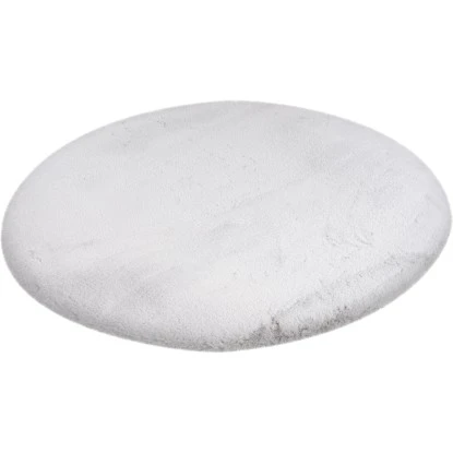 Lalee Teppich Heaven Rund Ø 120 Cm Silber 2 Lalee Teppich Heaven Rund Ø 120 Cm Silber – Bild 2