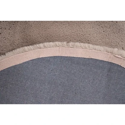 Lalee Teppich Heaven Rund Ø 120 Cm Taupe 5 Lalee Teppich Heaven Rund Ø 120 Cm Taupe – Bild 5