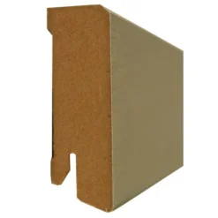 Sockelleiste White&Black Cubica Edelstahl 60 Mm X 18 Mm Länge 2500 Mm