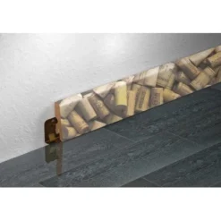 Sockelleiste Digitaldruck Flaschenkorken 58 Mm X 17 Mm Länge 2500 Mm -Wenko Astra Geschaft 261891 2030 2